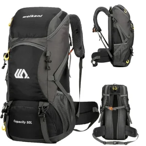 50L Backpack Large Waterproof Climbing Mountaineering