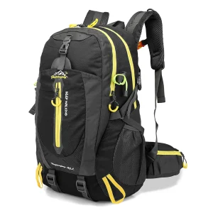 40L Water Resistant Camping Hiking Laptop Daypack
